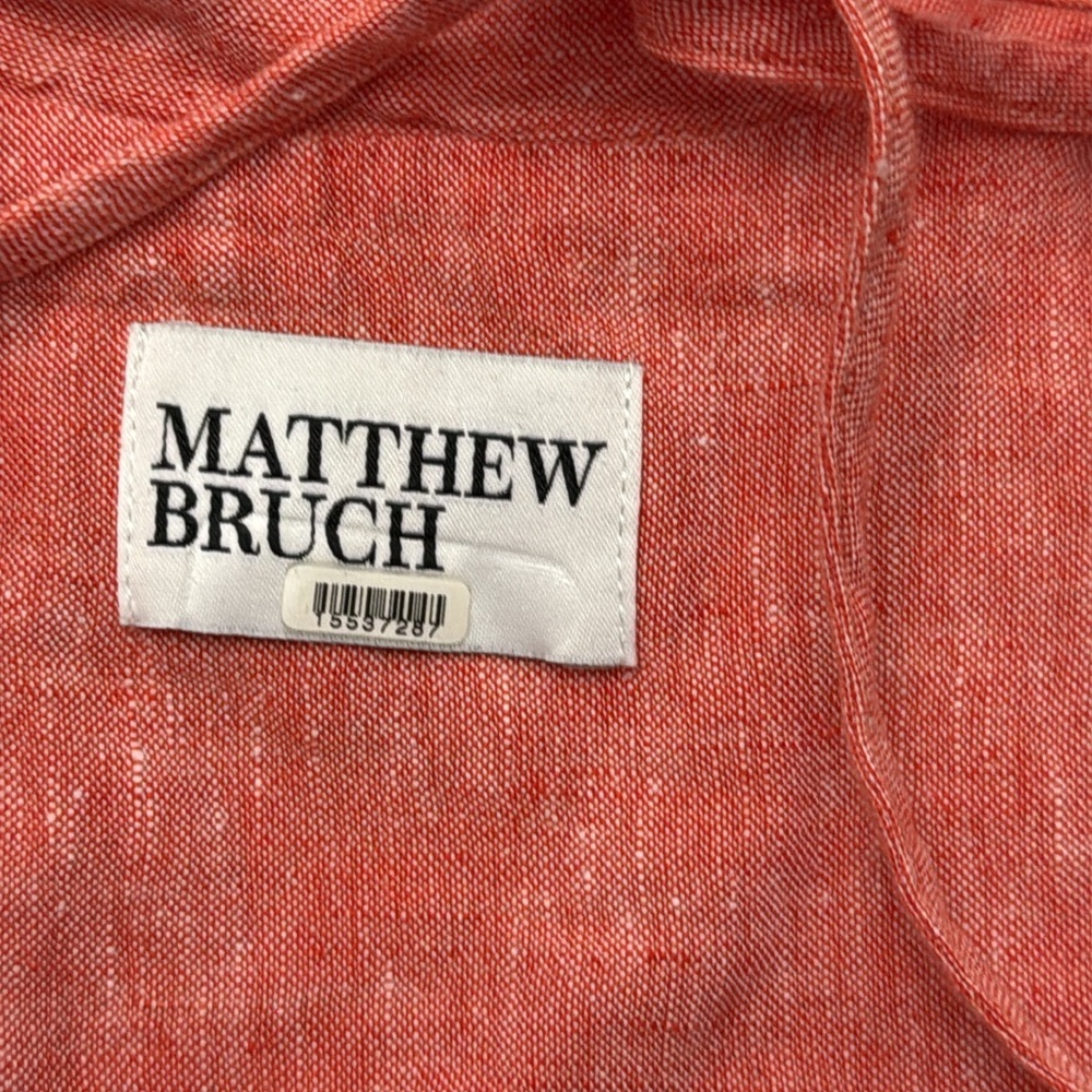 Matthew Bruch Linen Bikini Vest Top - Picture 7 of 7